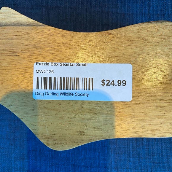 STARFISH  PUZZLE BOX.  new from Ding Darling wildlife - Picture 2 of 8